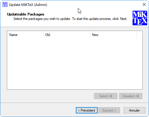 Miktex Package Manager Windows 10